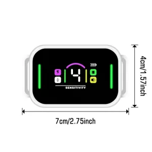 Color Screen Stop Bark Dog Trainer - Pomůcka proti štěkání (Bílá) TopTechnology Color Screen Stop Bark Dog Trainer - Pomůcka proti štěkání (Bílá) TopTechnology