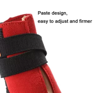 HCPET Protiskluzové a Odolné Boty pro Psy, Velikost: 3 (Černé) TopTechnology