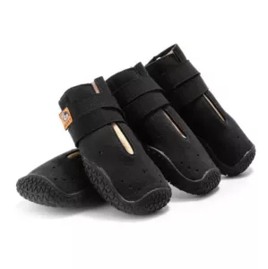 HCPET Protiskluzové a Odolné Boty pro Psy, Velikost: 3 (Černé)