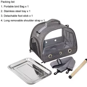 Kufřík pro ptáky 33x26x24cm - Přenosný a skládací vak pro králíky a hlodavce TopTechnology Kufřík pro ptáky 33x26x24cm - Přenosný a skládací vak pro králíky a hlodavce TopTechnology