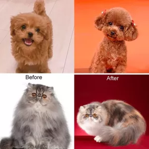 Nůžky na stříhání srsti pro psy a kočky - 7.0 palcový rovný nůžky TopTechnology