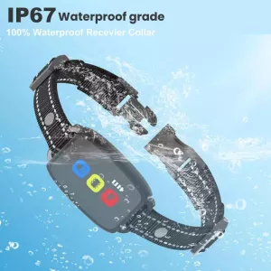 Ovládací zařízení pro štěkání psů s barevným displejem a dálkovým ovládáním TopTechnology