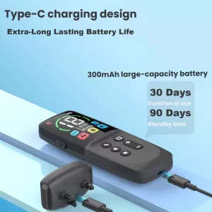 Ovládací zařízení pro štěkání psů s barevným displejem a dálkovým ovládáním TopTechnology