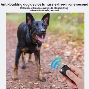 Mini venkovní ultrazvukový odpuzovač psů s vysokým výkonem (černý) TopTechnology Mini venkovní ultrazvukový odpuzovač psů s vysokým výkonem (černý) TopTechnology