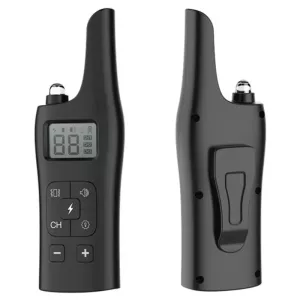 Vodotěsný elektrický obojek na výchovu psů s dálkovým ovládáním a vibrací - černý TopTechnology Vodotěsný elektrický obojek na výchovu psů s dálkovým ovládáním a vibrací - černý TopTechnology