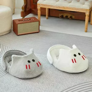 Zimní teplý polštář pro domácí zvířata s rozšířeným polouzavřeným designem, barva: šedá, velikost: M TopTechnology Zimní teplý polštář pro domácí zvířata s rozšířeným polouzavřeným designem, barva: šedá, velikost: M TopTechnology