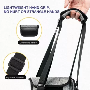 Auxiliární popruh pro zadní nohy psa - dekompresní cestovní pás pro starší a zraněné psy, velikost: M TopTechnology