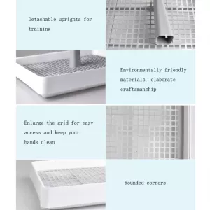 Otevřený typ toalety pro psy - Pet Supplies, rozměr: 57.2x45.5cm TopTechnology Otevřený typ toalety pro psy - Pet Supplies, rozměr: 57.2x45.5cm TopTechnology