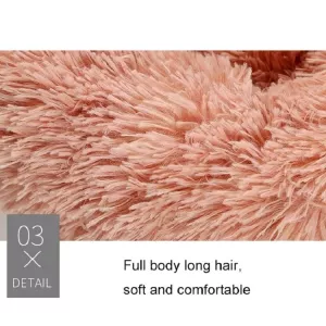 Plush Pet Bed Deep Sleep Pet Pad - 40cm (Svetle Barevný) TopTechnology Plush Pet Bed Deep Sleep Pet Pad - 40cm (Svetle Barevný) TopTechnology