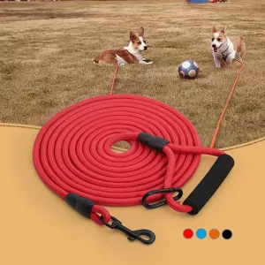 Sh36 Vodítko pro psy z horolezeckého lana, dlouhé 5m (8mm černé) - dokonalé pro výcvik TopTechnology Sh36 Vodítko pro psy z horolezeckého lana, dlouhé 5m (8mm černé) - dokonalé pro výcvik TopTechnology