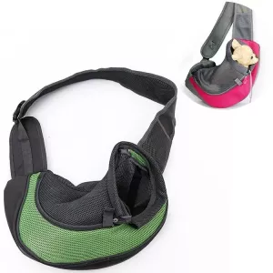Taška pro psy a kočky Dog and Cat Sling Carrier, velikost L (zelená) TopTechnology Taška pro psy a kočky Dog and Cat Sling Carrier, velikost L (zelená) TopTechnology