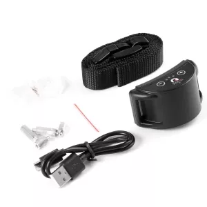 Automatický obojek proti štěkání PD258 pro psy, velikost S (černý) TopTechnology Automatický obojek proti štěkání PD258 pro psy, velikost S (černý) TopTechnology