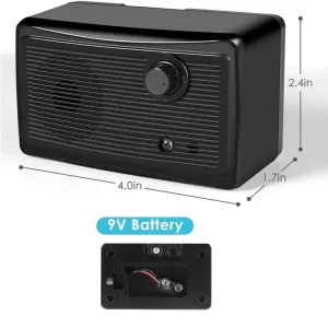 CSB-16 Outdoor Ultrasonic Bark Stopper - Výcvikový přístroj pro psa (černý) TopTechnology CSB-16 Outdoor Ultrasonic Bark Stopper - Výcvikový přístroj pro psa (černý) TopTechnology