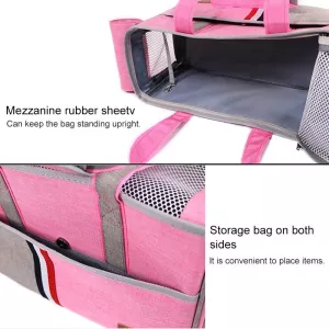 DODOPET Venčící taška pro psy a kočky, přenosná XXL, šedá, 43 x 19 x 26 cm TopTechnology DODOPET Venčící taška pro psy a kočky, přenosná XXL, šedá, 43 x 19 x 26 cm TopTechnology