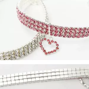 Elastic Love Obojky pro Kočky a Psy, Velikost M (Růžová) TopTechnology Elastic Love Obojky pro Kočky a Psy, Velikost M (Růžová) TopTechnology