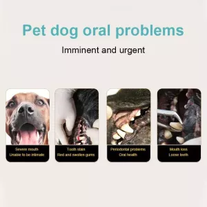 Elektrická zubní kartáček pro domácí zvířata - odstraňovač plaku (růžový) TopTechnology Elektrická zubní kartáček pro domácí zvířata - odstraňovač plaku (růžový) TopTechnology