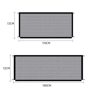 Ochranná síť pro psy, izolace, velikost: 110x72cm TopTechnology Ochranná síť pro psy, izolace, velikost: 110x72cm TopTechnology