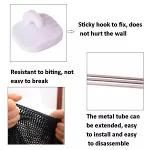 Ochranná síť pro psy, izolace, velikost: 110x72cm TopTechnology Ochranná síť pro psy, izolace, velikost: 110x72cm TopTechnology