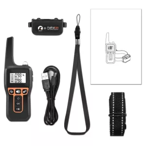 PaiPaitek PD529V-1 Vibrační obojek pro psy s dálkovým ovládáním 1000M - protikorozní zařízení TopTechnology