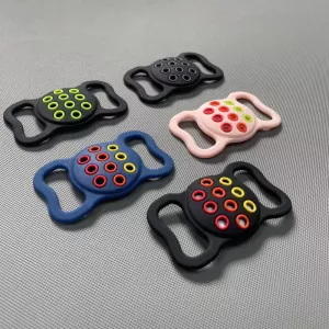 Pokrytí obojku pro domácí zvířata pro AirTag - 2 ks v kontrastních barvách (tmavě modré) TopTechnology Pokrytí obojku pro domácí zvířata pro AirTag - 2 ks v kontrastních barvách (tmavě modré) TopTechnology