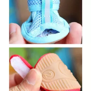 Protiskluzové sandály pro domácí zvířata Tendon Bottom Mesh, velikost: 5 (velká červená) TopTechnology Protiskluzové sandály pro domácí zvířata Tendon Bottom Mesh, velikost: 5 (velká červená) TopTechnology