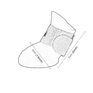 Botičky pro psy Lovely Pet - Voděodolné gumové boty v růžové barvě, M (5.0 x 4.0 cm) TopTechnology