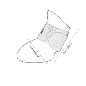 Lovely Pet Dog Shoes - Barefoot boty pro psy v cukrové barvě, M, 5.0 x 4.0cm (fialová) TopTechnology Lovely Pet Dog Shoes - Barefoot boty pro psy v cukrové barvě, M, 5.0 x 4.0cm (fialová) TopTechnology