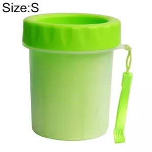 Pet Antiseptic Products Silicone Wash Feet Cleaning Cup Size: S (Zelený) TopTechnology