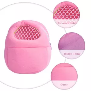 Pet Bag pro malá zvířata - přenosná taška pro křečky, modrá (velikost L) TopTechnology Pet Bag pro malá zvířata - přenosná taška pro křečky, modrá (velikost L) TopTechnology