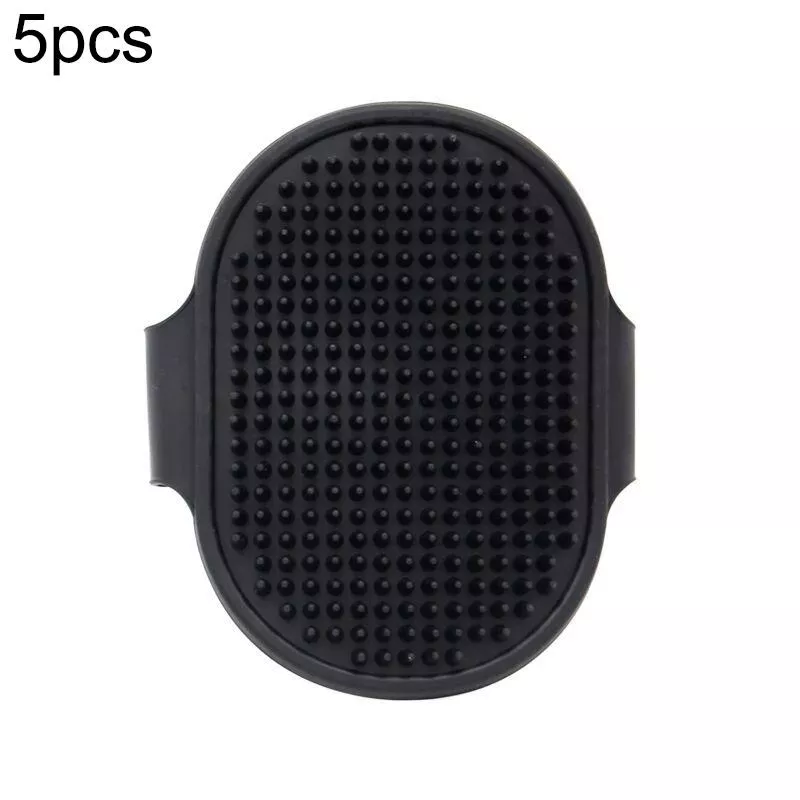 5 kusů masážní kartáč pro psy - černý TopTechnology