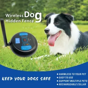 Bezdrátový elektronický trenér psů s bark stopperem a elektronickým plotem TopTechnology Bezdrátový elektronický trenér psů s bark stopperem a elektronickým plotem TopTechnology