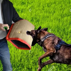 Červený juty tréninkové psí kousací rukáv s otevřeným rukávem TopTechnology Červený juty tréninkové psí kousací rukáv s otevřeným rukávem TopTechnology