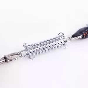 Hrudní popruh pro psa z hovězí kůže s teleskopickým vodítkem, vhodný pro střední a velké psy (černý) TopTechnology Hrudní popruh pro psa z hovězí kůže s teleskopickým vodítkem, vhodný pro střední a velké psy (černý) TopTechnology