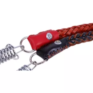 Hrudní popruh pro psa z hovězí kůže s teleskopickým vodítkem, vhodný pro střední a velké psy (černý) TopTechnology Hrudní popruh pro psa z hovězí kůže s teleskopickým vodítkem, vhodný pro střední a velké psy (černý) TopTechnology