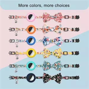 Modrý ochranný obojek pro domácí mazlíčky s rolničkou pro AirTag TopTechnology Modrý ochranný obojek pro domácí mazlíčky s rolničkou pro AirTag TopTechnology