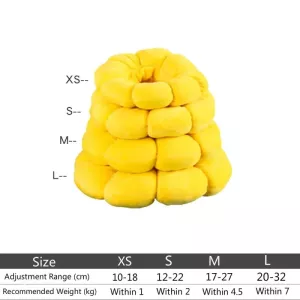 Obojek pro kočky s ochranným kruhem proti kousání, velikost S (zlatě žlutý) TopTechnology Obojek pro kočky s ochranným kruhem proti kousání, velikost S (zlatě žlutý) TopTechnology