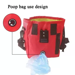 Pet Training Bag - Multifunkční taška pro venčení zvířat (Černá) TopTechnology Pet Training Bag - Multifunkční taška pro venčení zvířat (Černá) TopTechnology