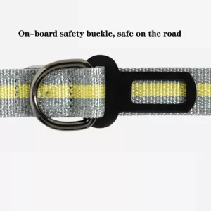 Vodítko pro psy Outdoor Anti-Scourge s reflexním nylonem (Žluté) TopTechnology Vodítko pro psy Outdoor Anti-Scourge s reflexním nylonem (Žluté) TopTechnology