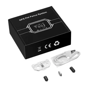 Dog Trainer Elektronický Plot Smart GPS Bezdrátový Stop Boulí (Černý) TopTechnology Dog Trainer Elektronický Plot Smart GPS Bezdrátový Stop Boulí (Černý) TopTechnology