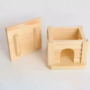 Dřevěný domek pro malé zvíře - Kotec pro králíka a křečka TopTechnology
