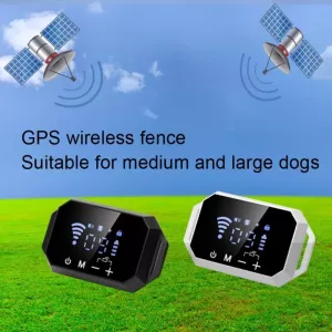 Inteligentní GPS bezdrátový ochranný systém pro psy – Dog Trainer Electronic Fence (Bílý) TopTechnology Inteligentní GPS bezdrátový ochranný systém pro psy – Dog Trainer Electronic Fence (Bílý) TopTechnology
