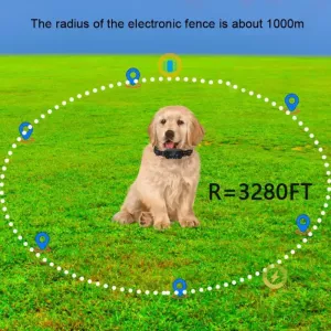Inteligentní GPS bezdrátový ochranný systém pro psy – Dog Trainer Electronic Fence (Bílý) TopTechnology Inteligentní GPS bezdrátový ochranný systém pro psy – Dog Trainer Electronic Fence (Bílý) TopTechnology
