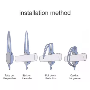 LED noční světlo pro bezpečnostní obojek domácích zvířat - silikonový přívěsek (červený) TopTechnology LED noční světlo pro bezpečnostní obojek domácích zvířat - silikonový přívěsek (červený) TopTechnology