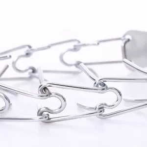 Obojek pro psy z vysoce kvalitního kovu - nastavitelný řetěz pro specifický výcvik psů, velikost: 4.0mm*60cm TopTechnology Obojek pro psy z vysoce kvalitního kovu - nastavitelný řetěz pro specifický výcvik psů, velikost: 4.0mm*60cm TopTechnology