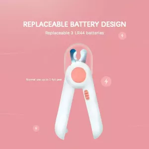 Zastřihovač nehtů pro kočky a psy s LED světlem (modrý) TopTechnology Zastřihovač nehtů pro kočky a psy s LED světlem (modrý) TopTechnology