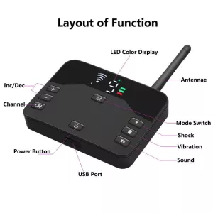 2v1 Elektrický plot pro psy a dálkový tréninkový obojek s vibrací a šokem pro 2 psy (černý) TopTechnology 2v1 Elektrický plot pro psy a dálkový tréninkový obojek s vibrací a šokem pro 2 psy (černý) TopTechnology