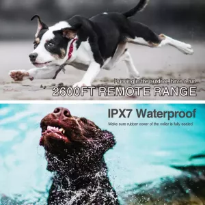 Inteligentní dálkový ovladač pro výcvik psů - automatický obojek proti štěkání (černý) TopTechnology Inteligentní dálkový ovladač pro výcvik psů - automatický obojek proti štěkání (černý) TopTechnology