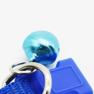 Nastavitelný obojek s mašlí a zvonečkem pro psy a kočky (modrý) TopTechnology Nastavitelný obojek s mašlí a zvonečkem pro psy a kočky (modrý) TopTechnology