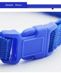 Nastavitelný obojek s mašlí a zvonečkem pro psy a kočky (modrý) TopTechnology Nastavitelný obojek s mašlí a zvonečkem pro psy a kočky (modrý) TopTechnology