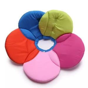 Obojek pro psy ochranný květinový, velikost M (duhový) TopTechnology Obojek pro psy ochranný květinový, velikost M (duhový) TopTechnology